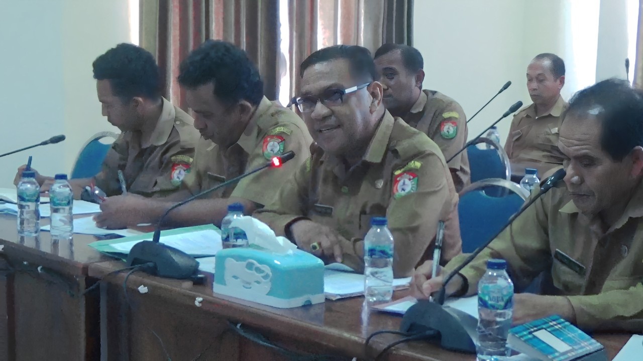 RDP DPRD SBD dan Pemda SBD terkait polemik rekomendasi PPPK (Johan Sogara/Lintas Sumba)