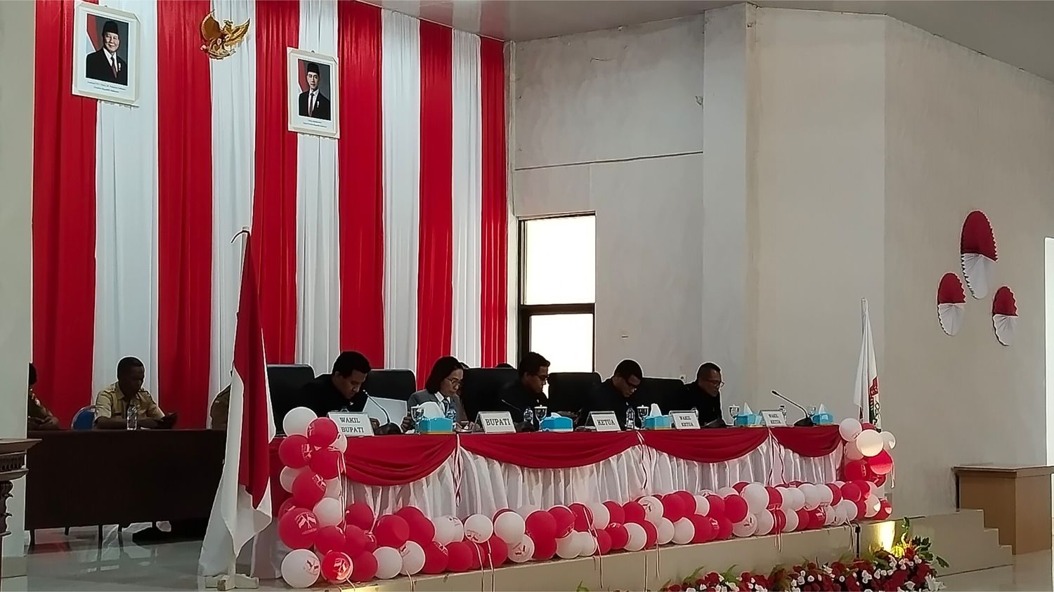 Sidang Paripurna XIX Masa Sidang II DPRD SBD, penyampaian Laporan Pansus (Johan Sogara/Lintas Sumba)