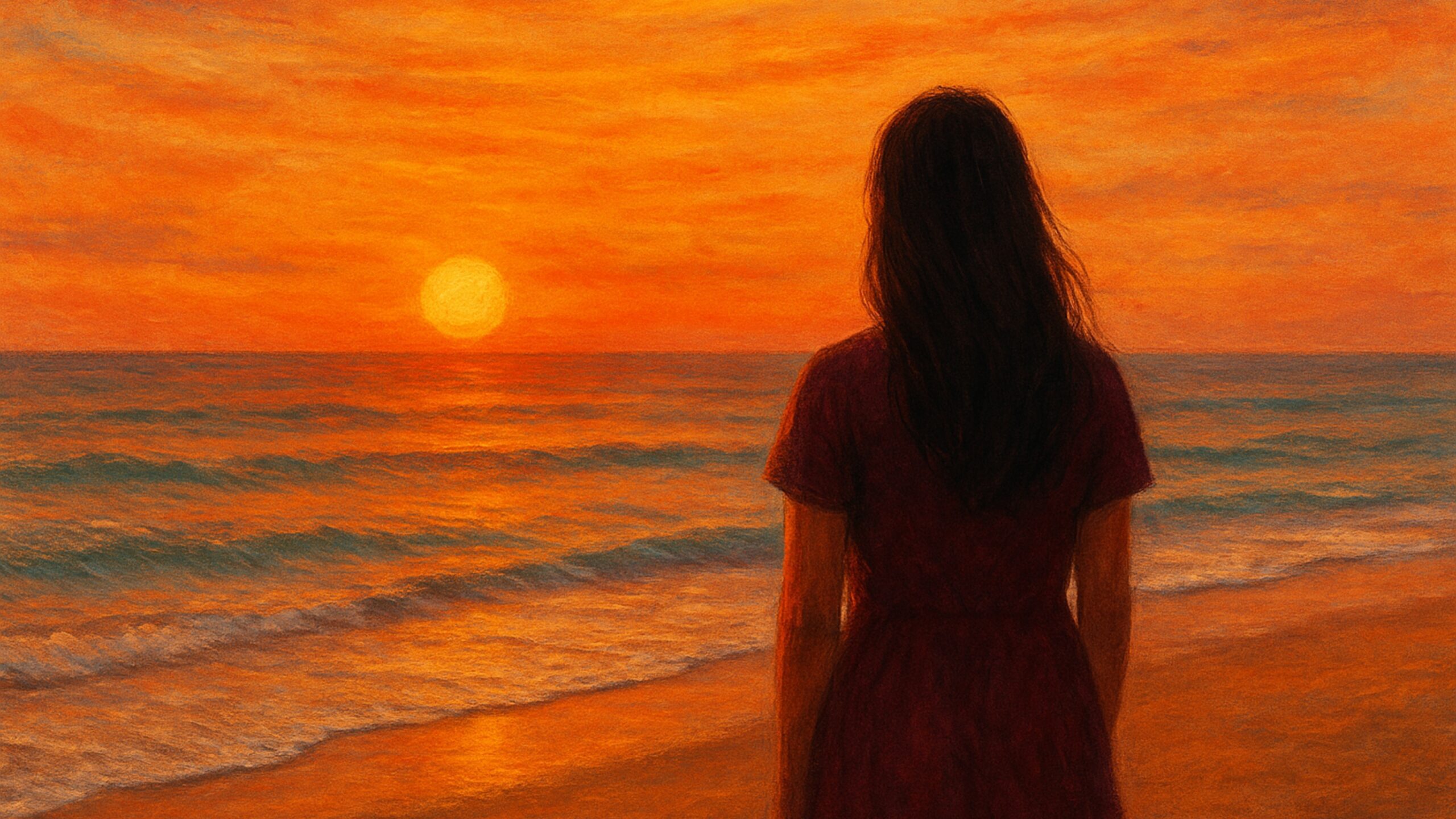 Gambar Ilustrasi. Wanita dan Senja (Johan Sogara/Lintas Sumba)