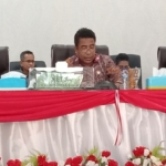 Rapat Paripurna I Masa Sidang I DPRD SBD bersama Pemkab SBD (Johan Sogara/Lintas Sumba)