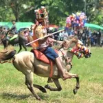 Ritual Adat Pasola di Sumba Barat Daya (SBD) Tahun 2024 (Lukas Budi/TikTok/Lintas Sumba)