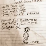 Tulisan terakhir YBR sebelum mengakhiri hidupnya (Johan Sogara/Lintas Sumba)