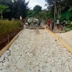 Pemdes Pada Eweta Bangun Rabat Jalan di Ombo Rota, Kades Sebut Banyak Warga Sampaikan Terima Kasih