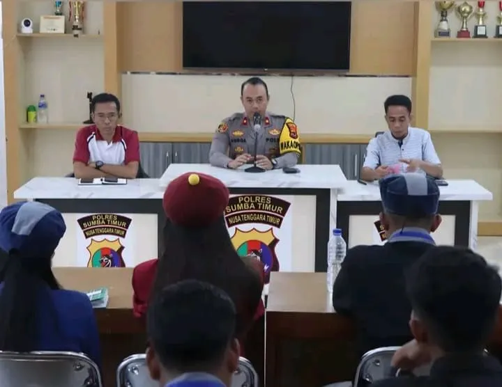 Polres Sumba Timur Terima Audiensi Mahasiswa soal Dugaan Kekerasan Seksual di Kampus Unkriswina