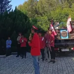 Ketua DPC GMNI SBD Sorot rendanya upah, dan adanya Dugaan Oknum yang melakukan tambang pasir ilegal untuk pembangunan KDMP