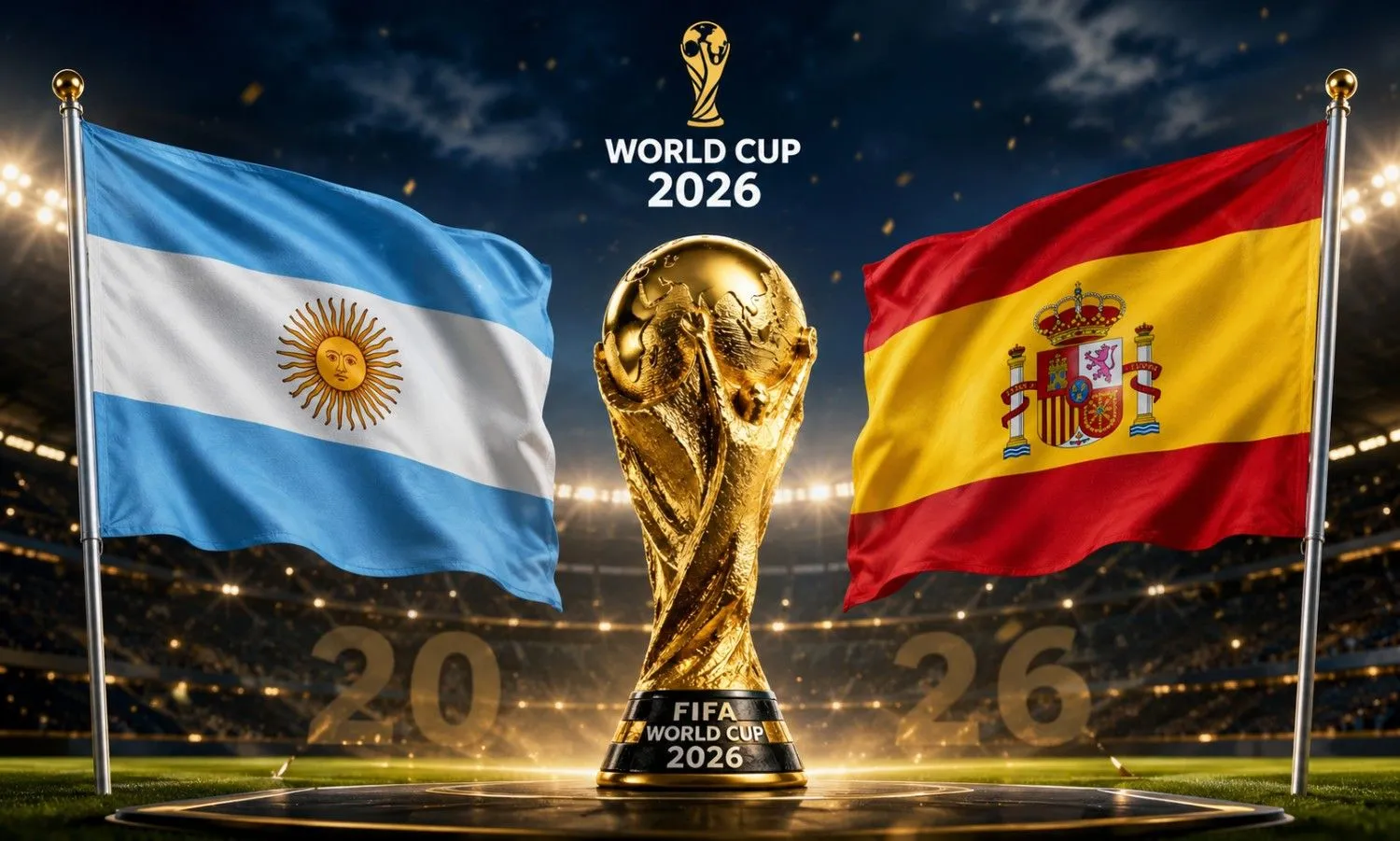 Laga final World Cup 2026, Argentina Vs Spanyol (Johan Sogara/Lintas Sumba)