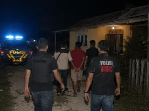 Gambar Ilustrasi. Penangkapan DPO kasus penyerangan dan pembunuhan di Kodi Utara, Sumba Barat Daya (SBD) oleh Tim Reaksi Cepat (URC) Polres SBD (Johan Sogara/Lintas Sumba)